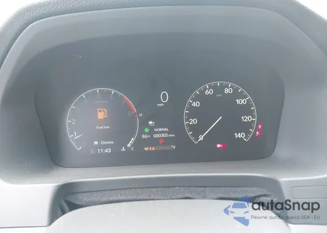 2025 Honda Ridgeline Rtl z USA, uszkodzony, nr VIN 5FPYK3F51SB042707